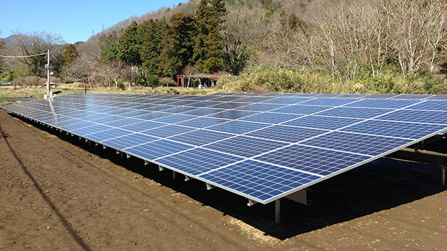 地面設置 太陽光発電 産業用太陽光発電なら日本エコシステム